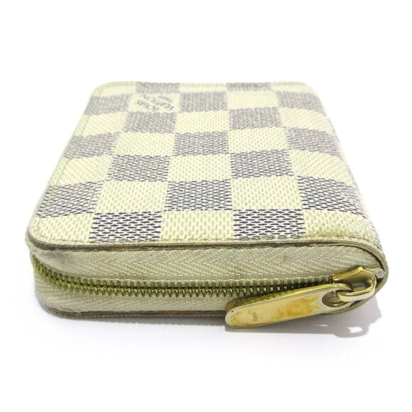 LOUIS VUITTON Zippy Coin Purse Azur Beige Damier - Coin Case 212-080425 - Picture 3 of 12